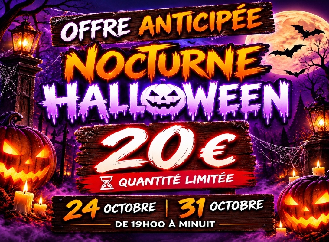 OFFRE ANTICIPÉE OUVERTURE DE LA BILLETTERIE – NOCTURNES HALLOWEEN