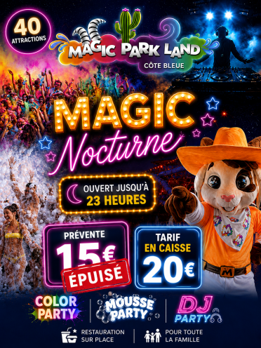 prévente nocturne 15€ épuisé
nouveau tarif 20€