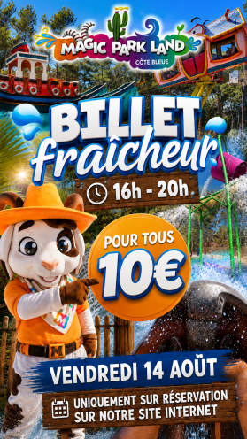 BILLET FRAÎCHEUR – VENDREDI 14 AOÛT ! ☀️